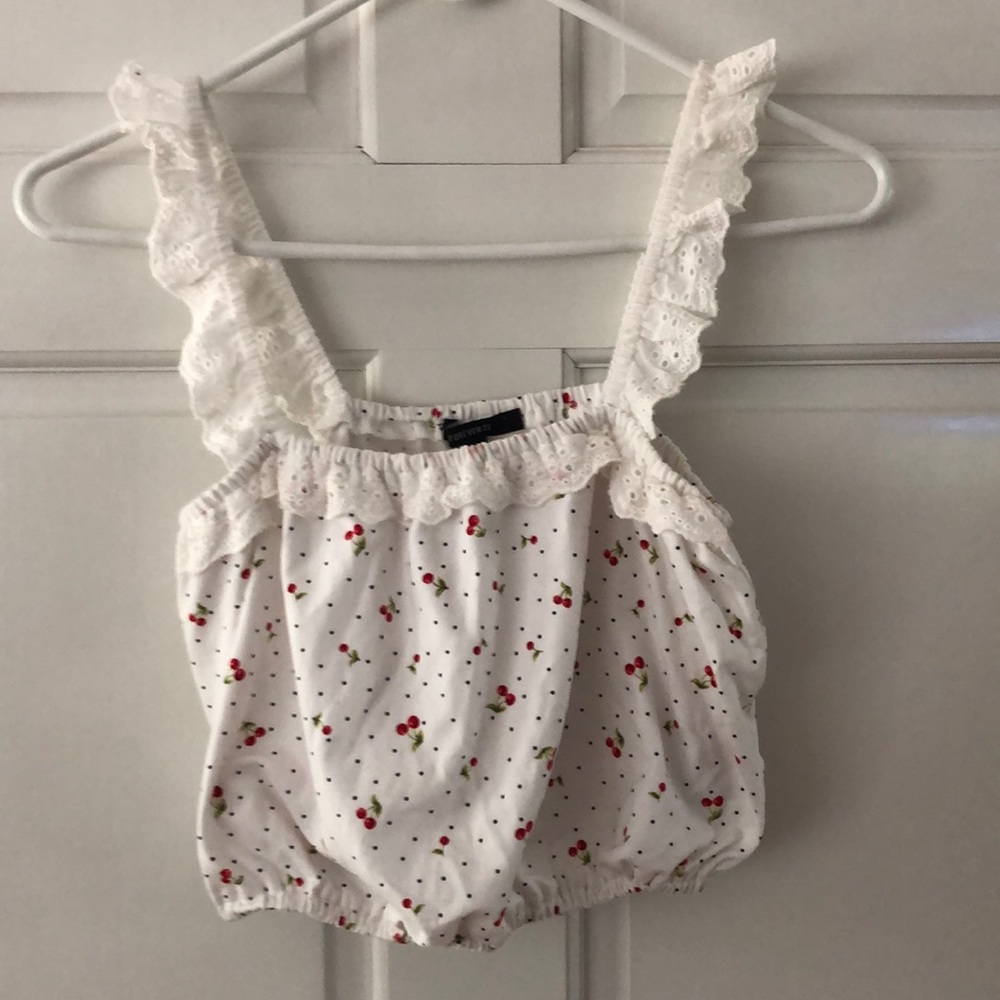 Cherry crop top